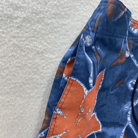 Nautica Board Shorts Men's 36 Multicolor Floral Preppy Tropical Swim Trucks - Picture 4 of 16